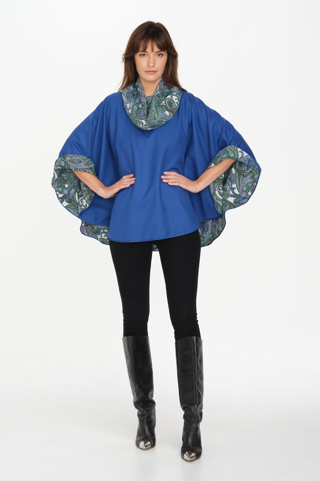 Venetian Cape (Cornflower)
