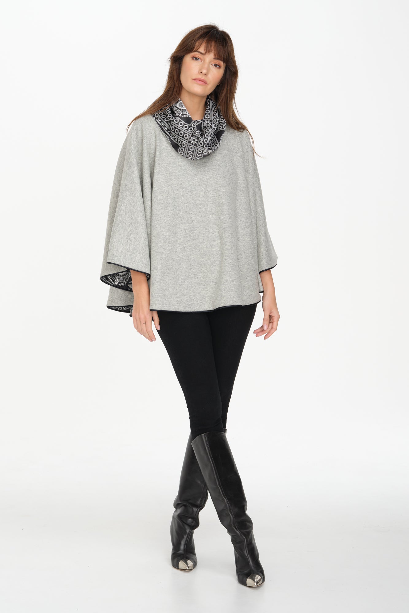 Venetian Cape (Platinum Grey)