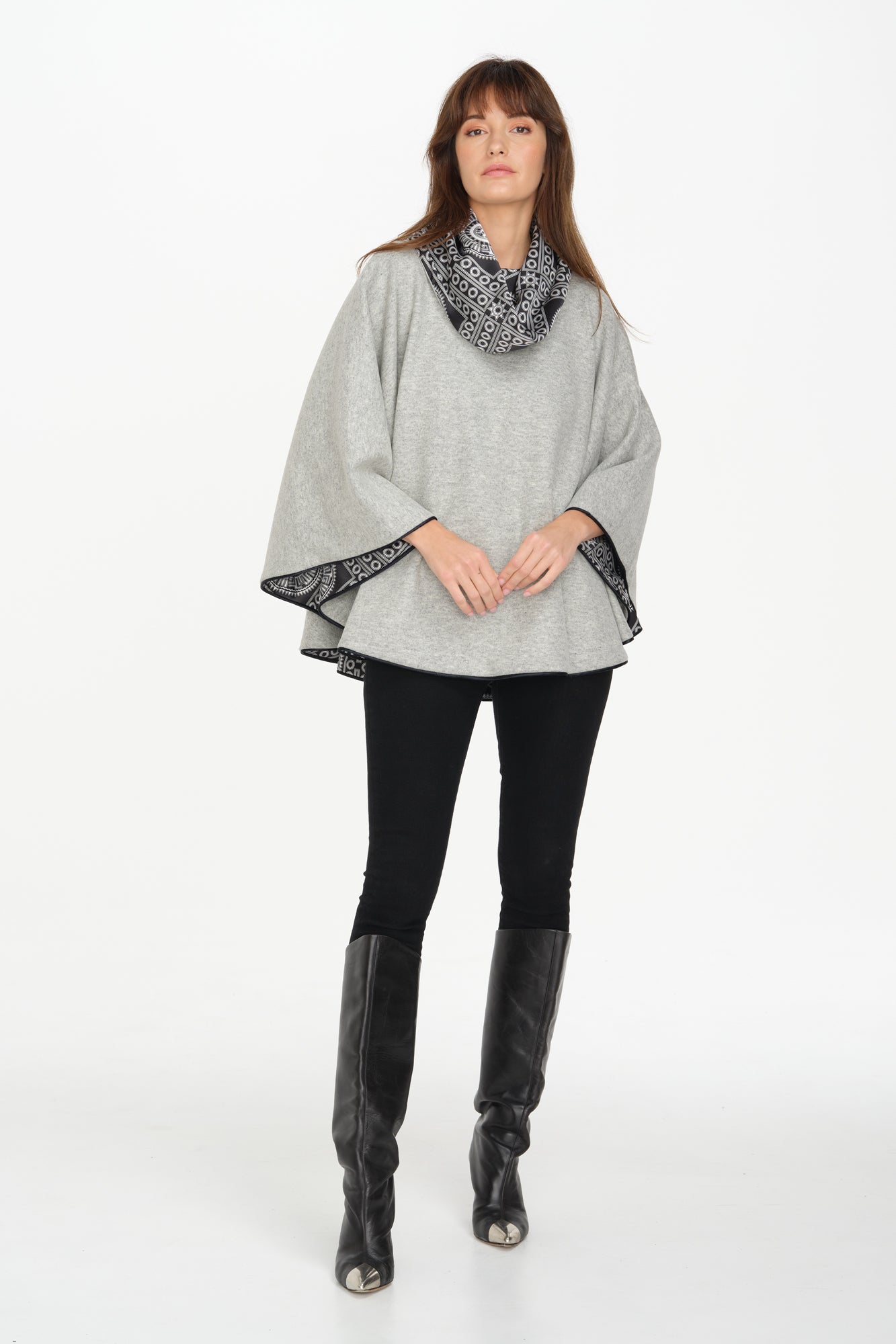 Venetian Cape (Platinum Grey)