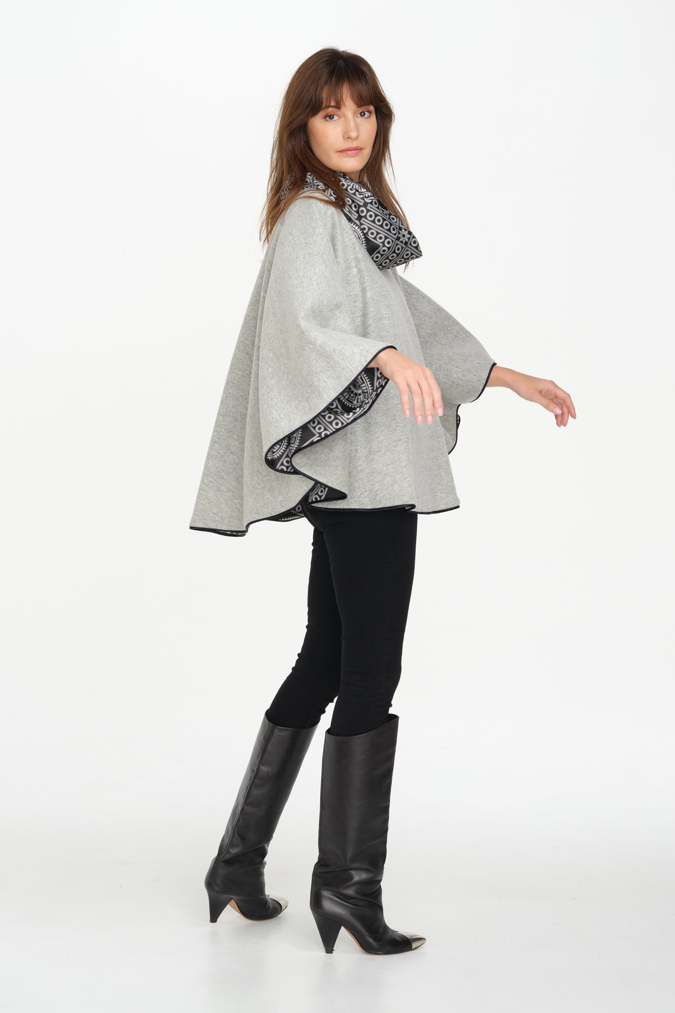 Venetian Cape (Platinum Grey)