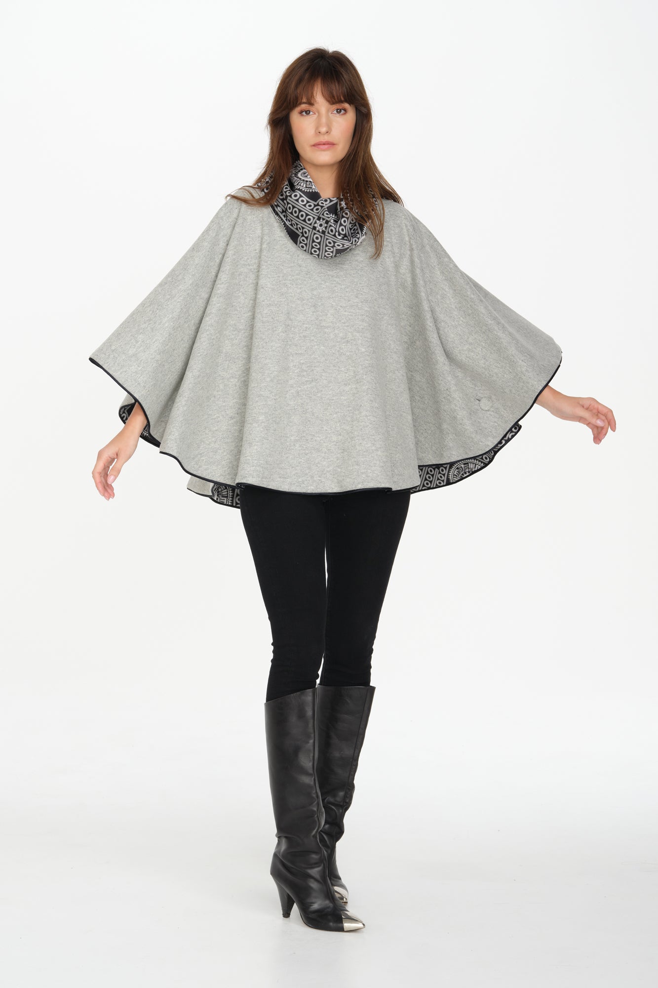 Venetian Cape (Platinum Grey)