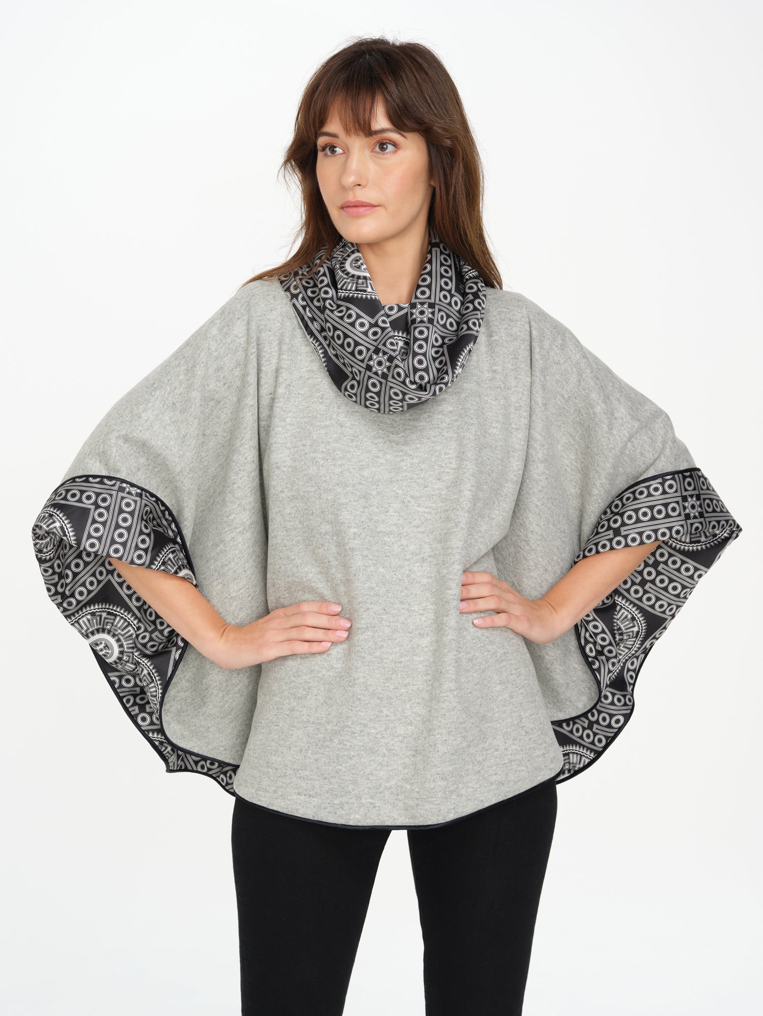 Venetian Cape (Platinum Grey)