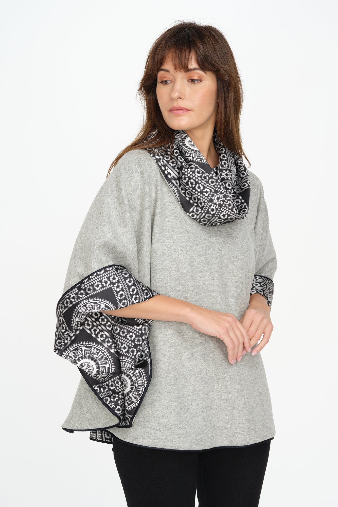 Venetian Cape (Platinum Grey)