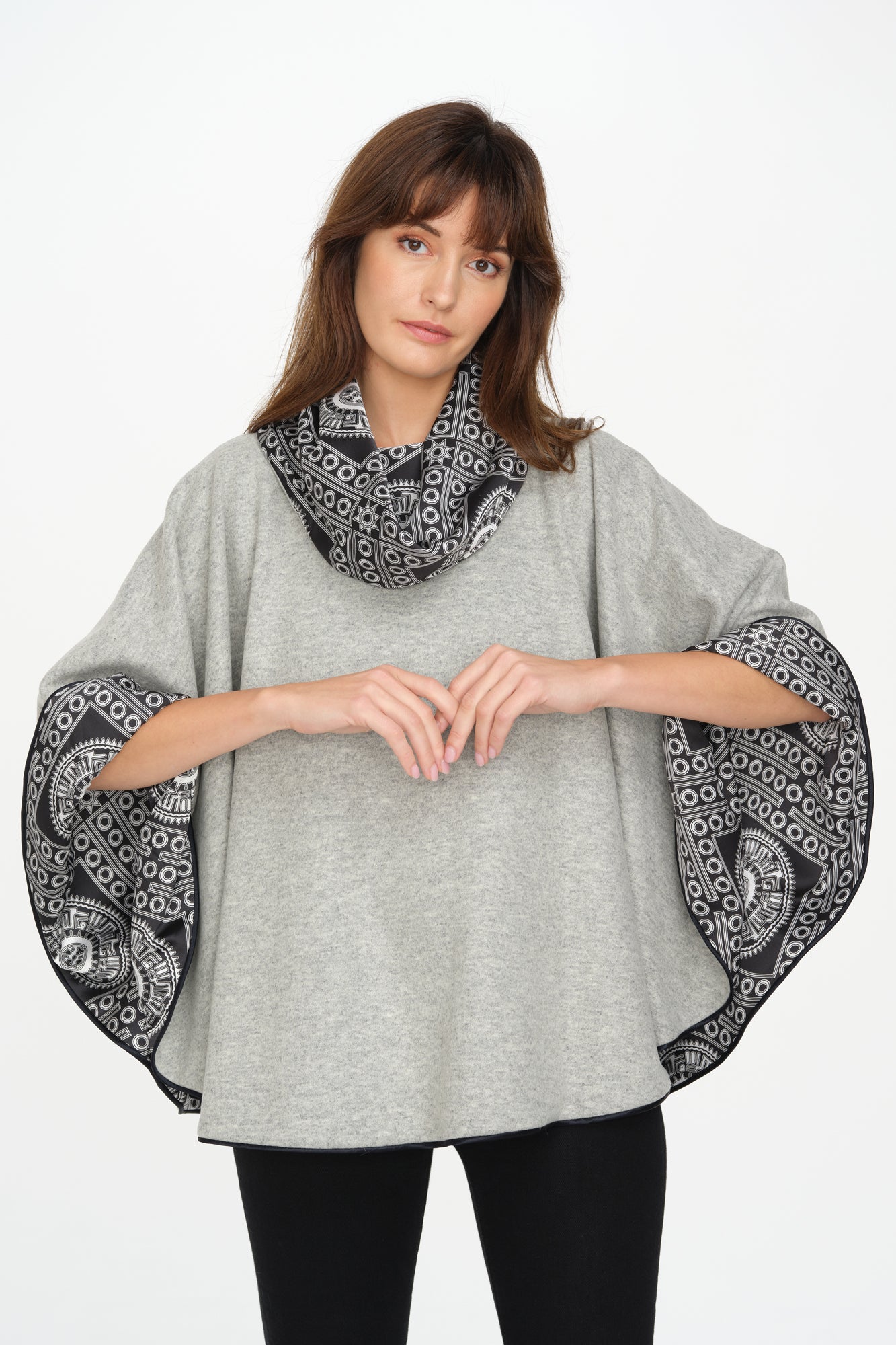 Venetian Cape (Platinum Grey)