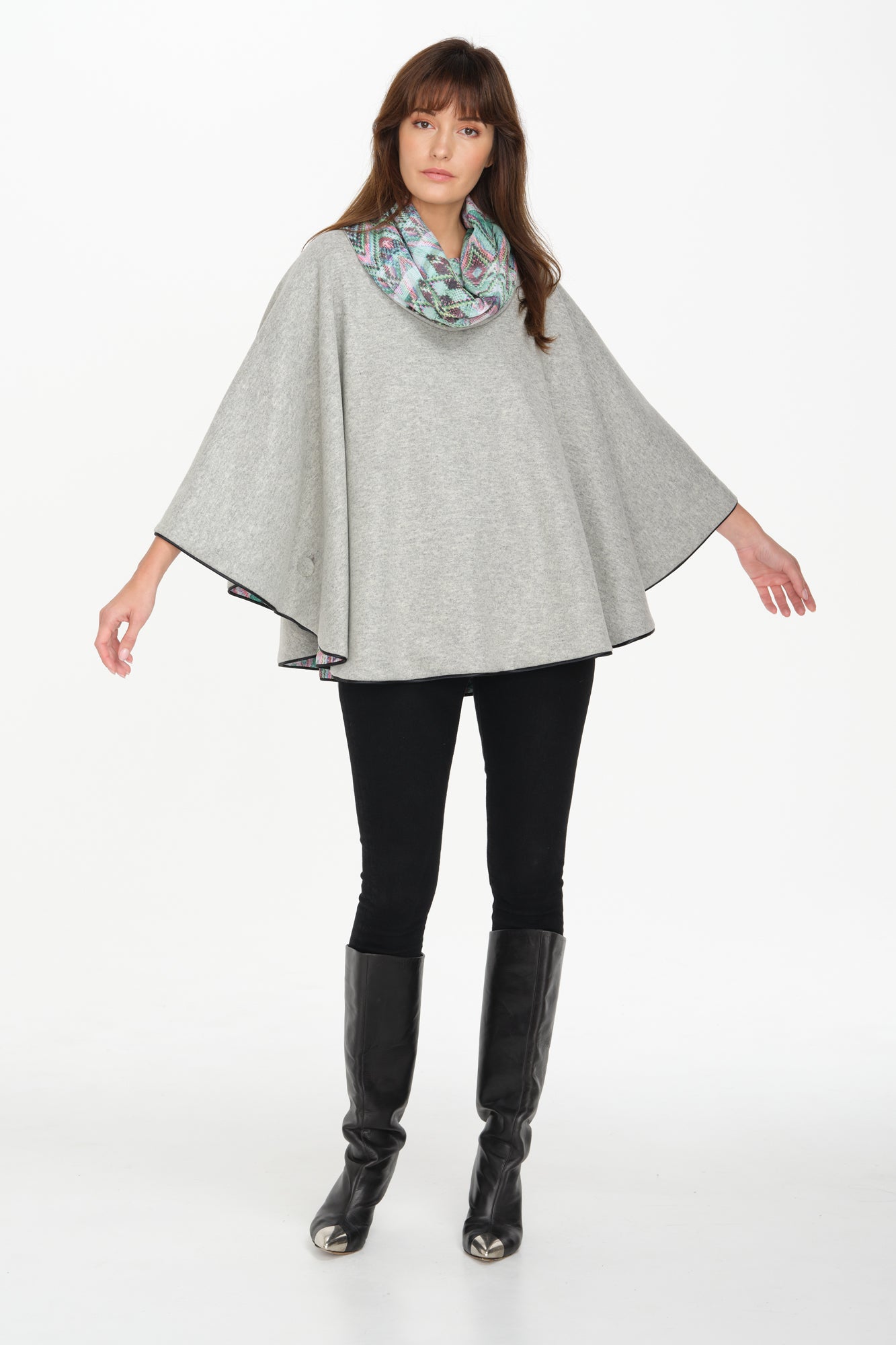 Venetian Cape (Platinum Grey)