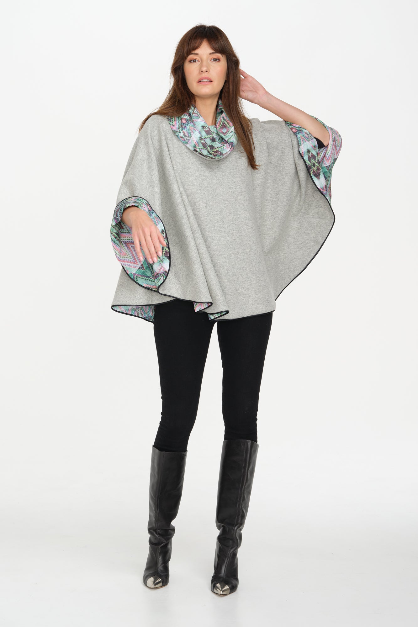 Venetian Cape (Platinum Grey)