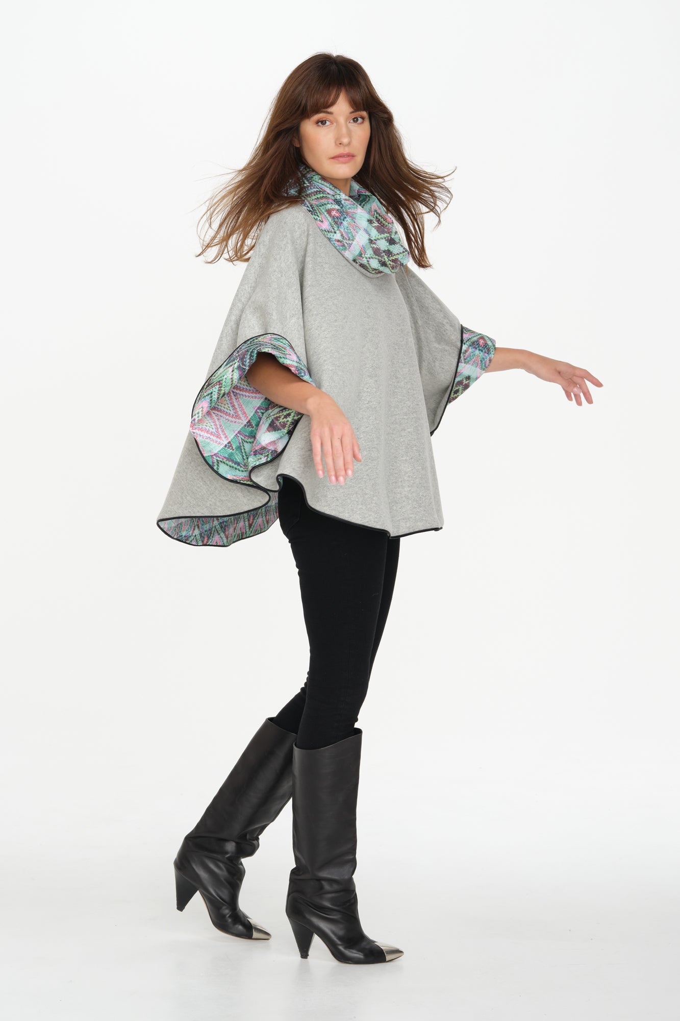 Venetian Cape (Platinum Grey)