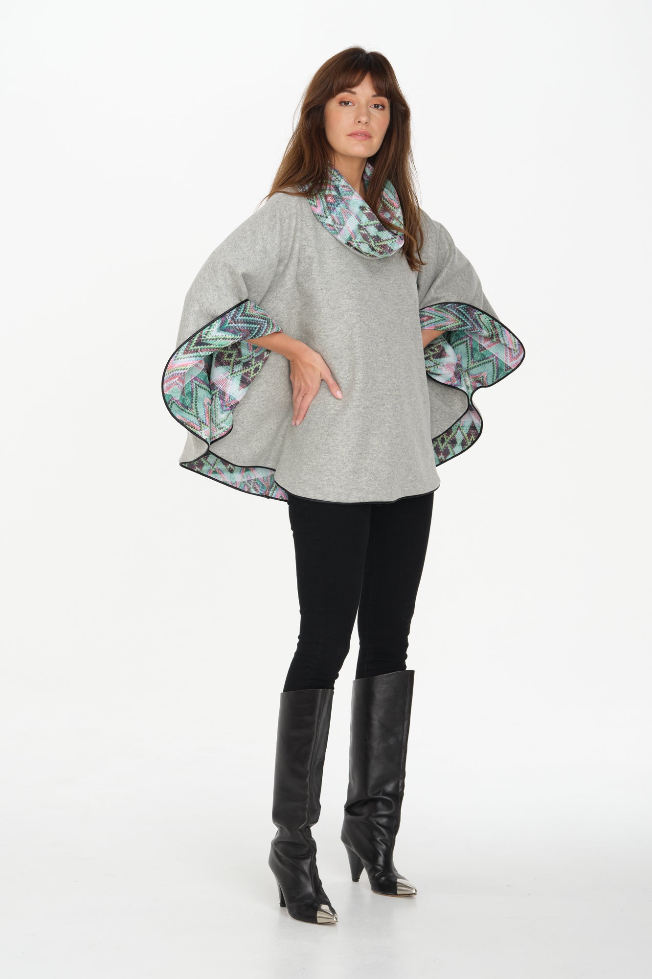 Venetian Cape (Platinum Grey)