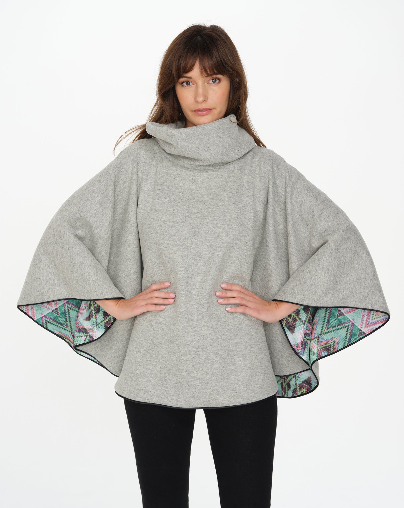 Venetian Cape (Platinum Grey)