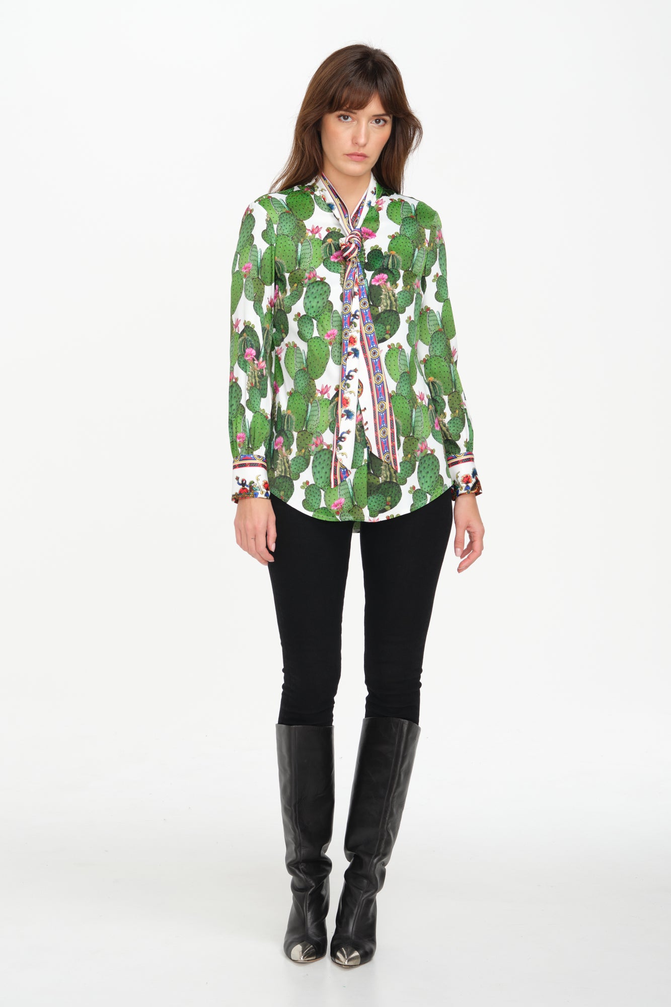 Savoy Blouse (Cacti)