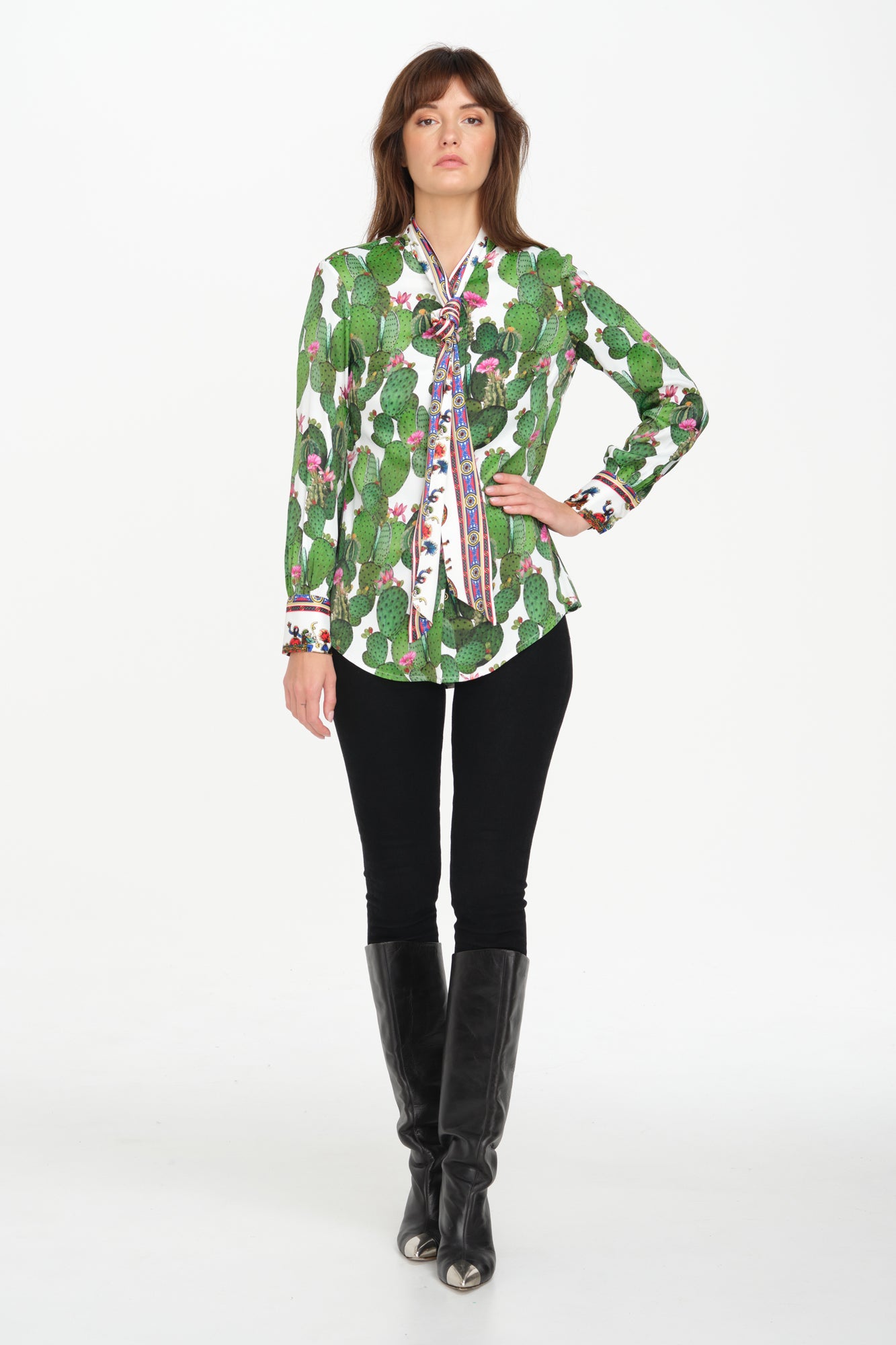 Savoy Blouse (Cacti)