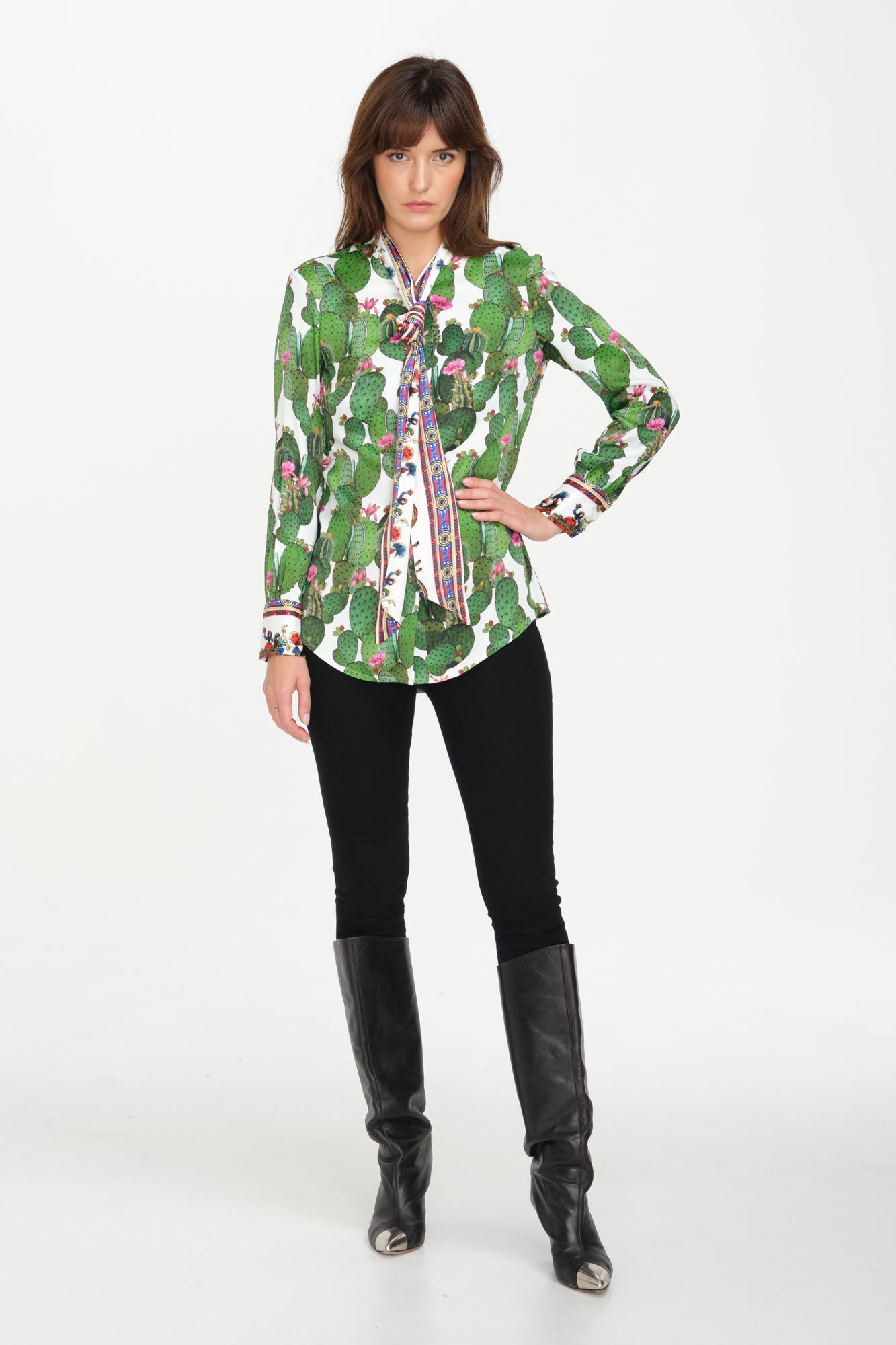 Savoy Blouse (Cacti)
