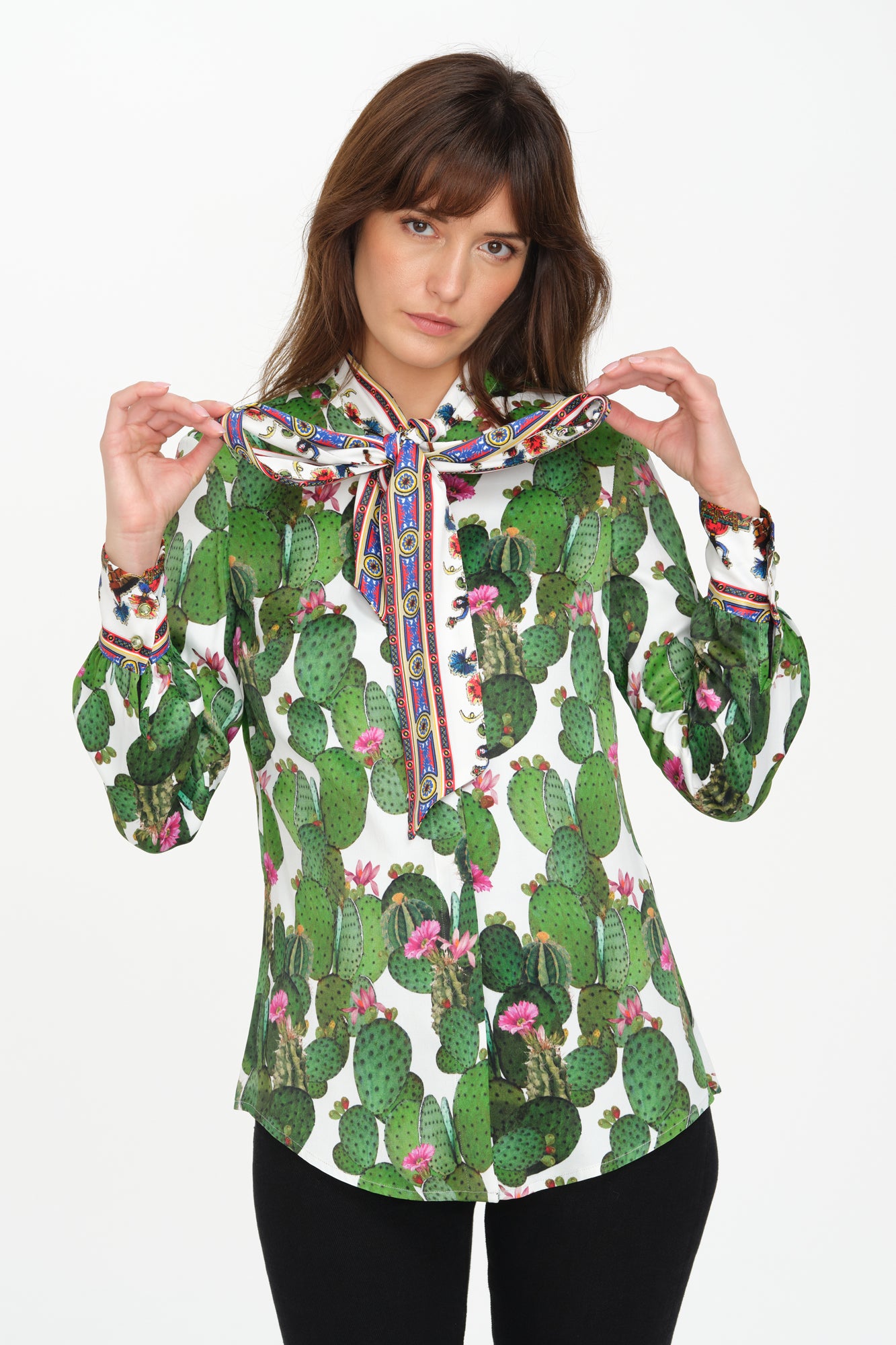 Savoy Blouse (Cacti)
