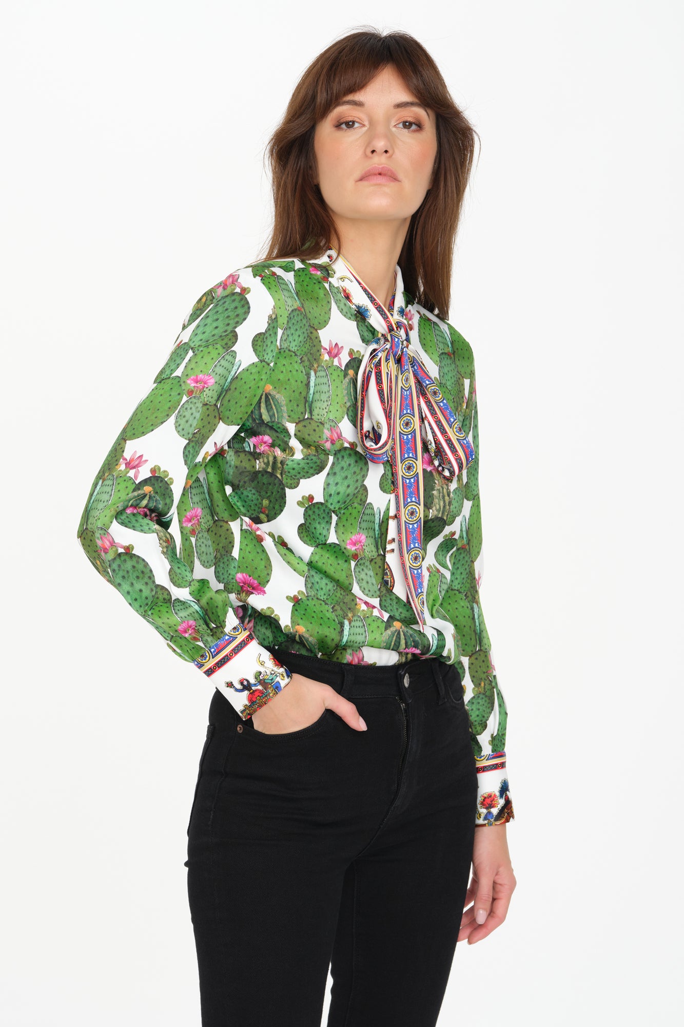 Savoy Blouse (Cacti)